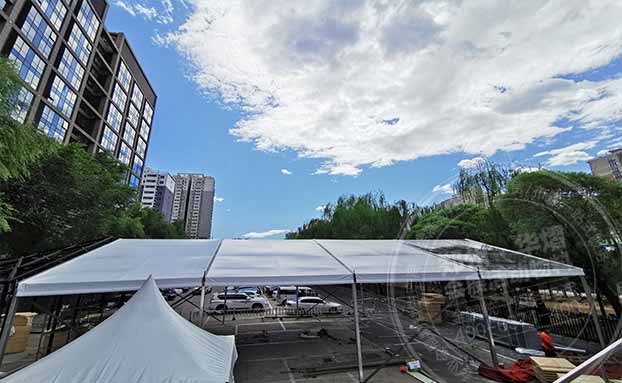 郑州篷房租赁-冬天如何搭建篷房？