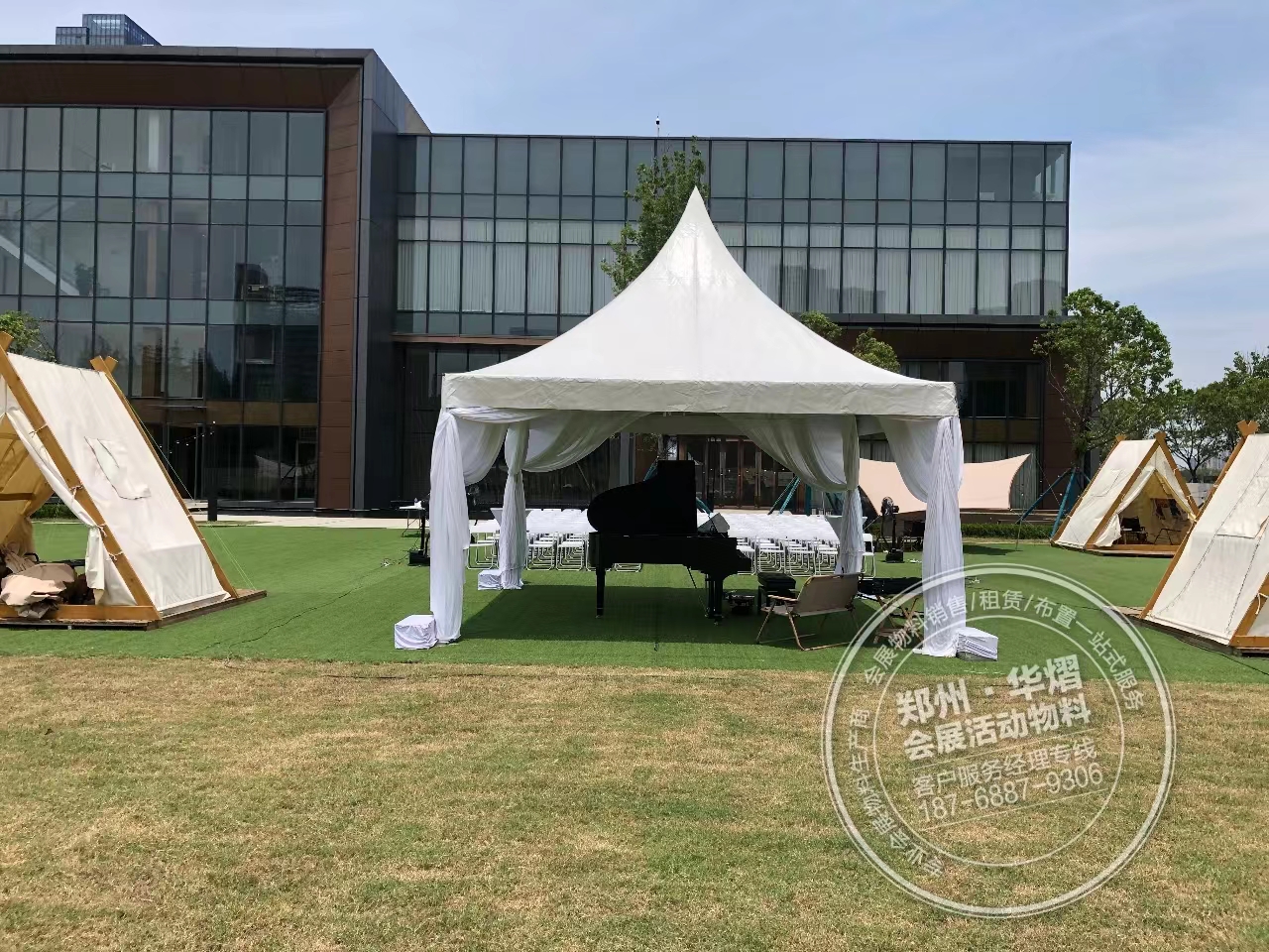开封5*5欧式尖顶租赁河南篷房租赁搭建出租厂家