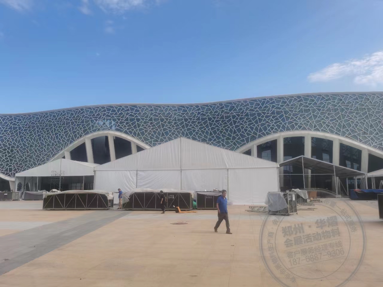 2022年新乡车展篷房出租河南活动篷房租赁搭建公司团队