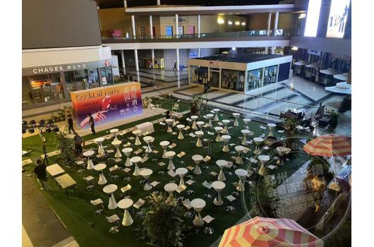 郑州吧桌吧椅出租中牟杉杉奥特莱斯花园鸡尾酒会吧桌椅租赁