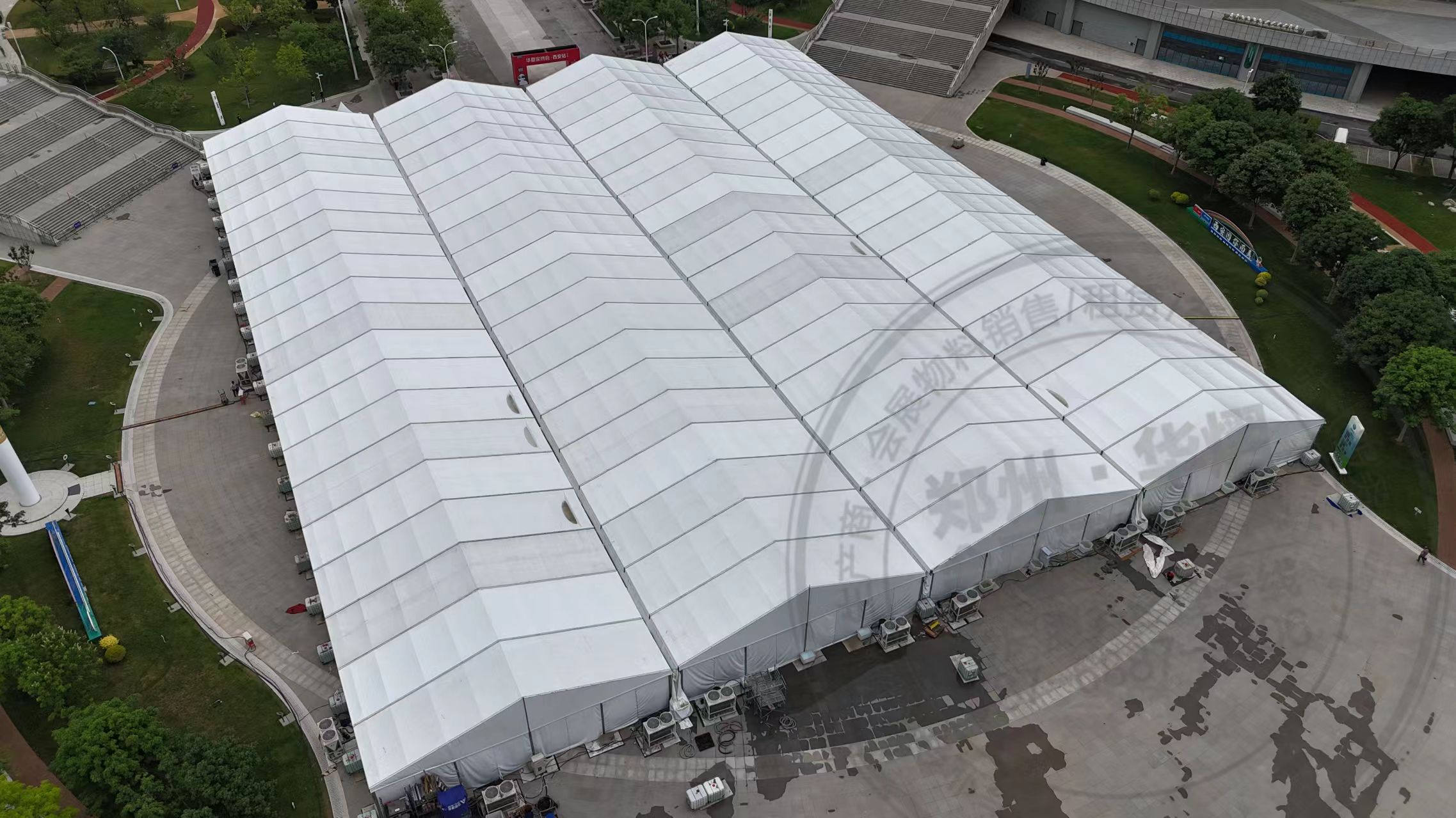 华夏家博会篷房出租搭建厂家西安篷房租赁